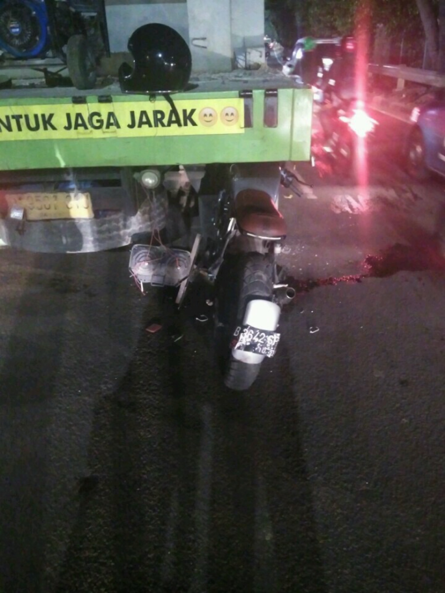 Where the bike stopped Where the bike stopped